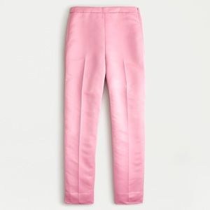 NWT J.Crew Satin Cigarette Trousers